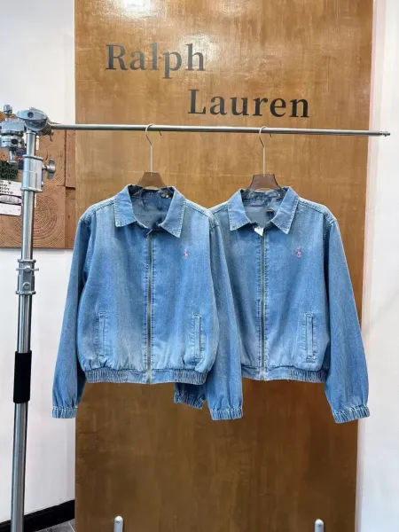 Polo Ralph Lauren Denim Jacket Light Wash Blue - 4