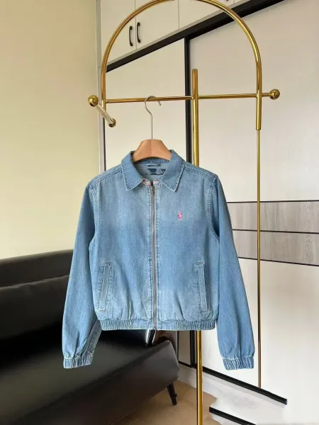 Polo Ralph Lauren Denim Jacket Light Wash Blue - 5