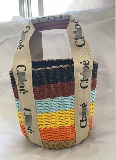 Chloé Woven Bucket Bag Multicolor - 1