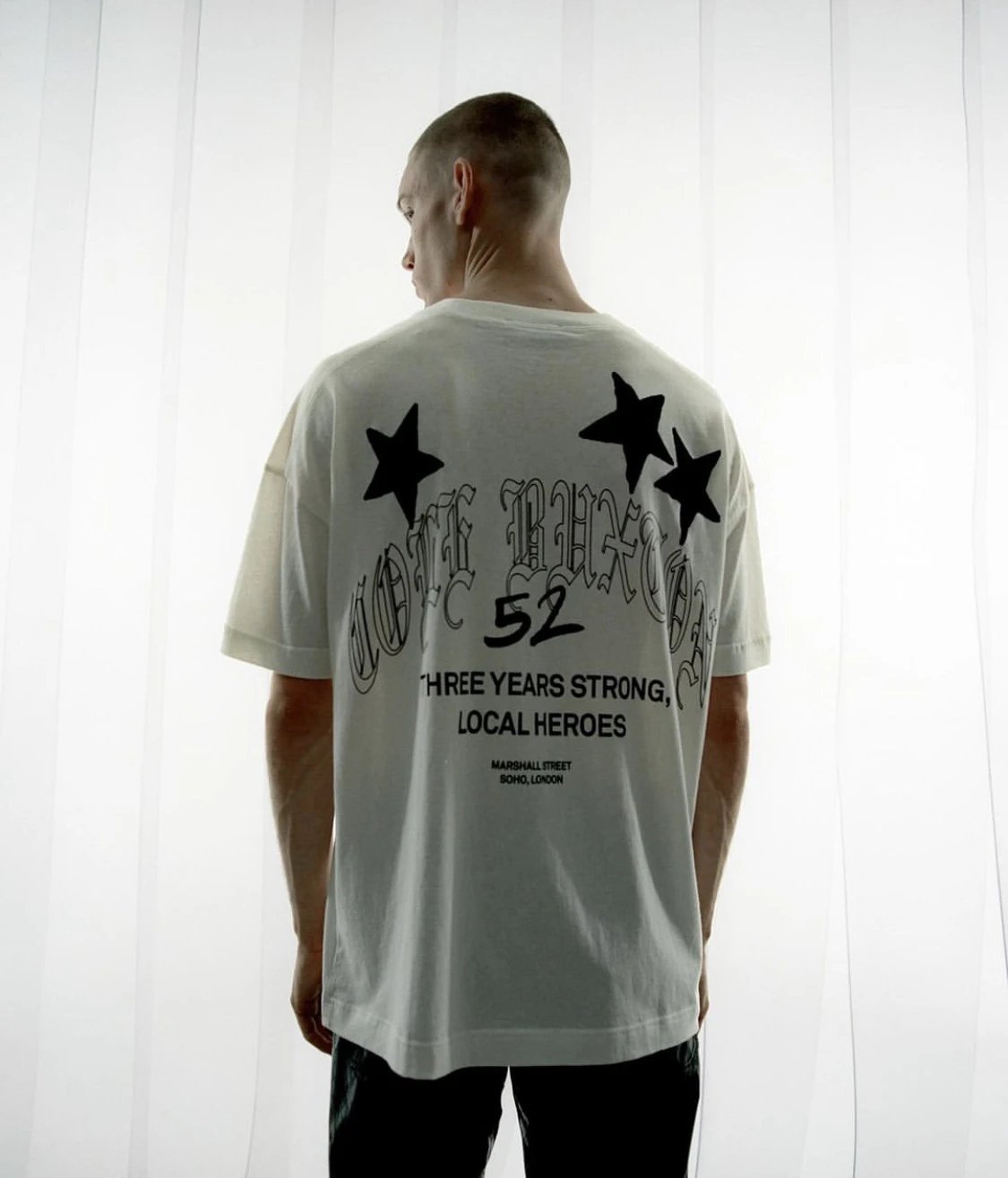Cole Buxton Arch Logo Black T-Shirt - 5