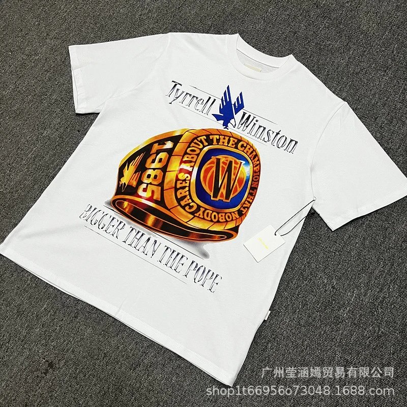 Aimé Leon Dore Basketball Graphic T-Shirt Beige - 29