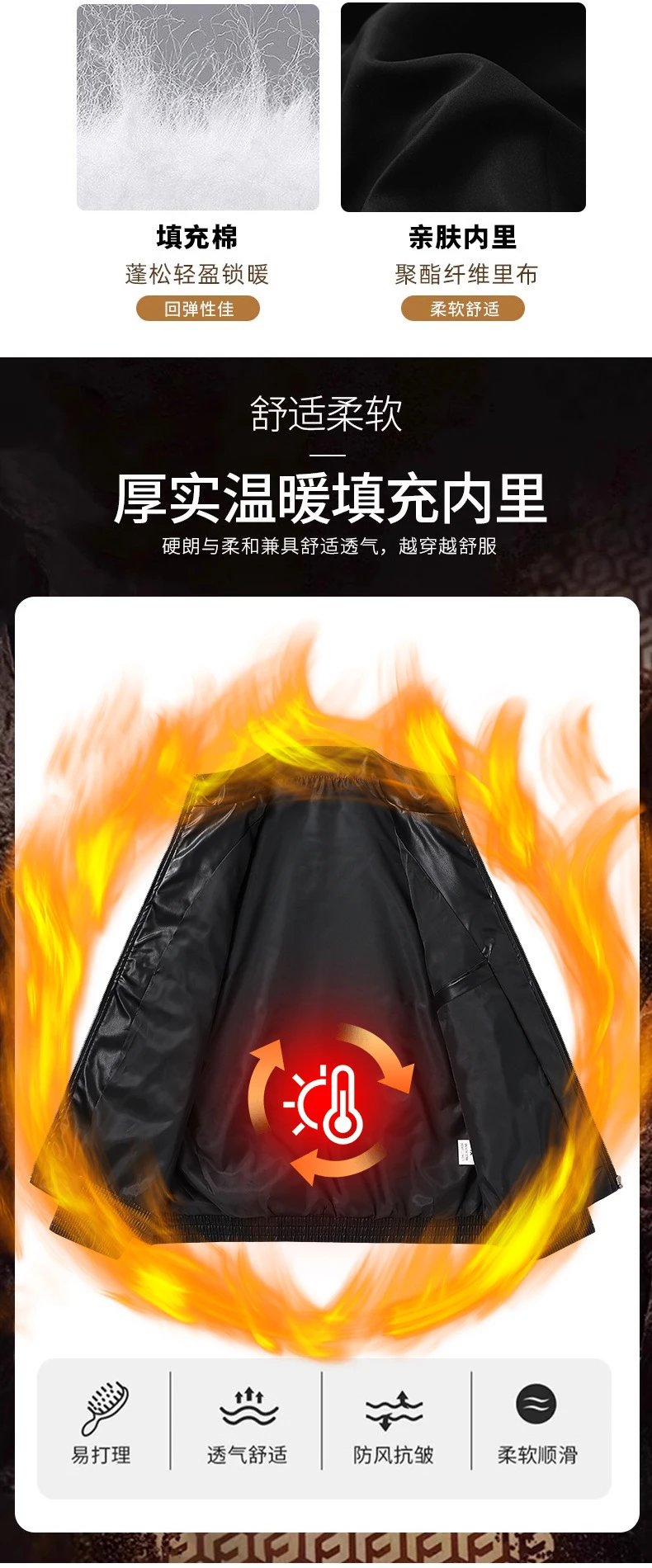 Ferrari Scuderia Racing Jacket Black Red Leather Jacket - 6