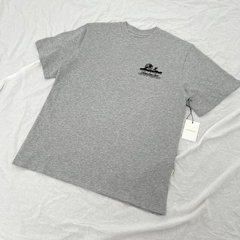Aimé Leon Dore Basketball Graphic T-Shirt Beige - 11