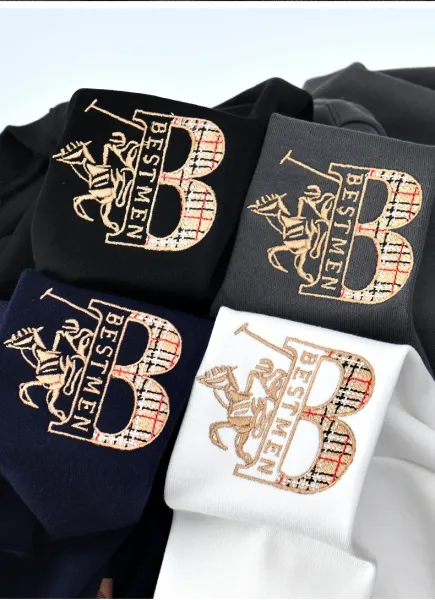 Design PAISENLONG Graphic Logo Long Sleeve Crewneck Gray Sweatshirt Sweater - 6