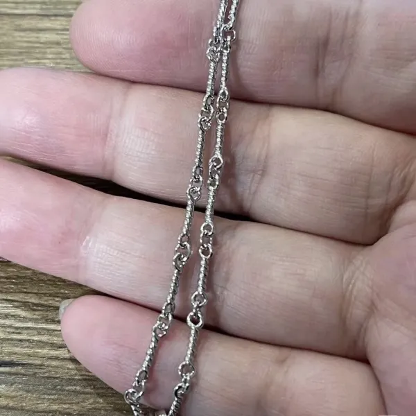Chrome Hearts Cross Pendant Necklace Silver Jewelry - 4