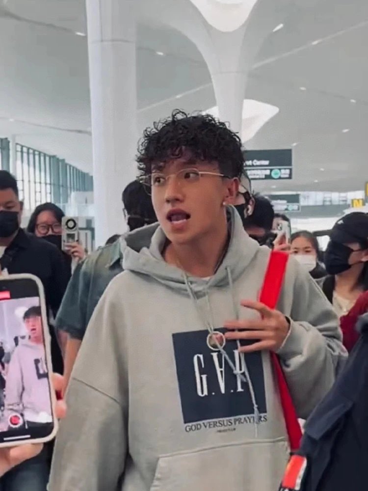 GAP x God Versus Prayers Oversized Hoodie Gray - 22