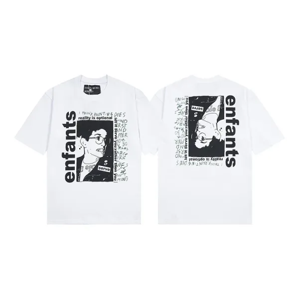 Design Cross Logo T-Shirt White - 17
