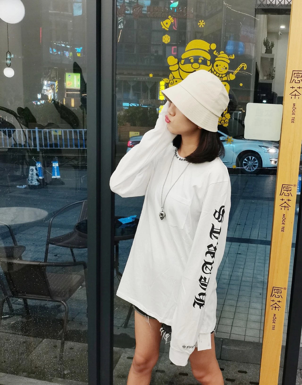 Chrome Hearts Build Orange Long Sleeve T-Shirt - 13