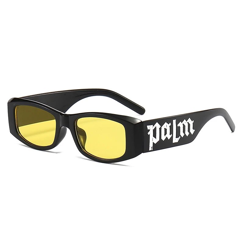 Black Frame with Yellow Lenses