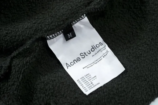 Acne Studios Stockholm 1996 Pink Cropped Hoodie - 27