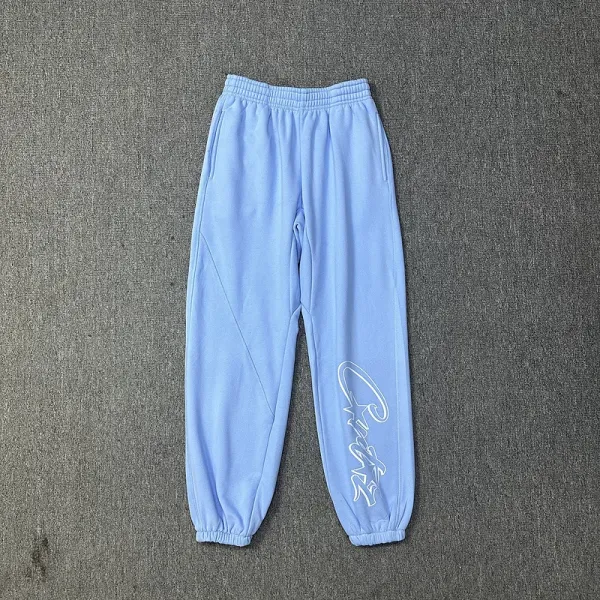 Design Ship Print Gray Sweatpants - 57