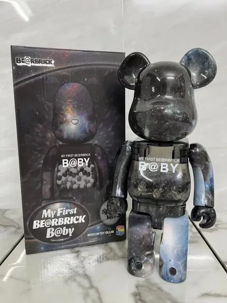 Medicom Toy BE@RBRICK My First BE@RBRICK B@BY Space Version Collectible Figure Accessories - 1