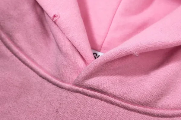 Acne Studios Stockholm 1996 Pink Cropped Hoodie - 32