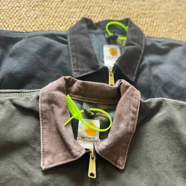 Carhartt Work In Progress Carhartt WIP Detroit Jacket Black Denim Jacket - 8