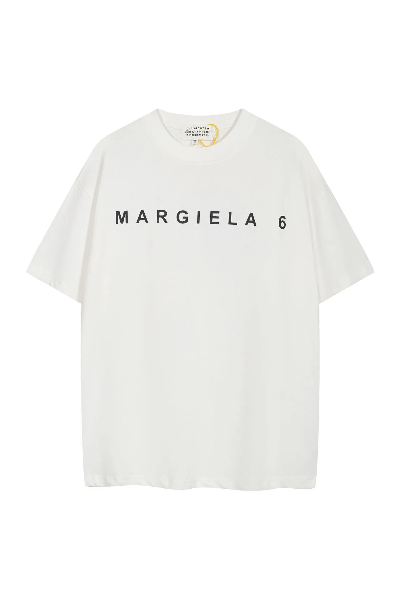MM6 Maison Margiela Number 6 Graphic T-Shirt Black - 19