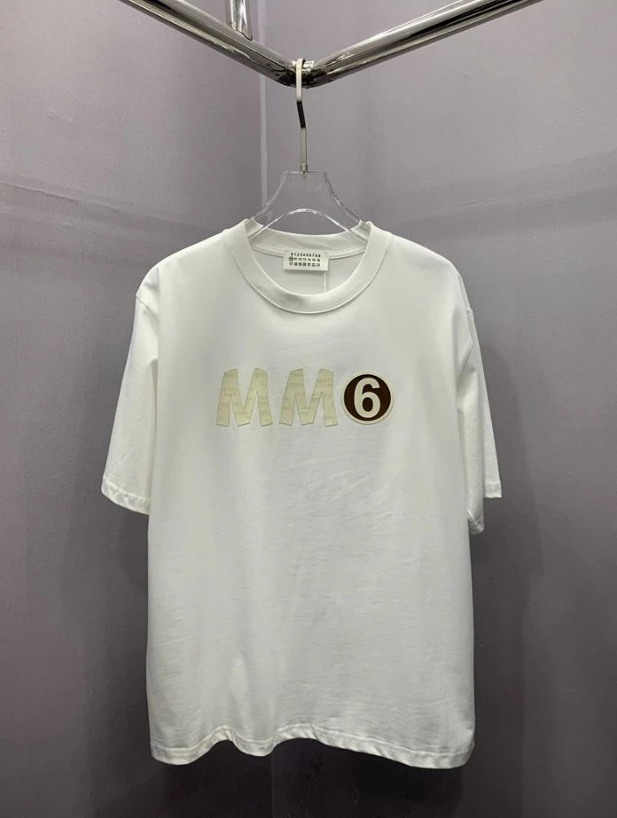 MM6 Maison Margiela Number 6 Graphic T-Shirt Black - 29