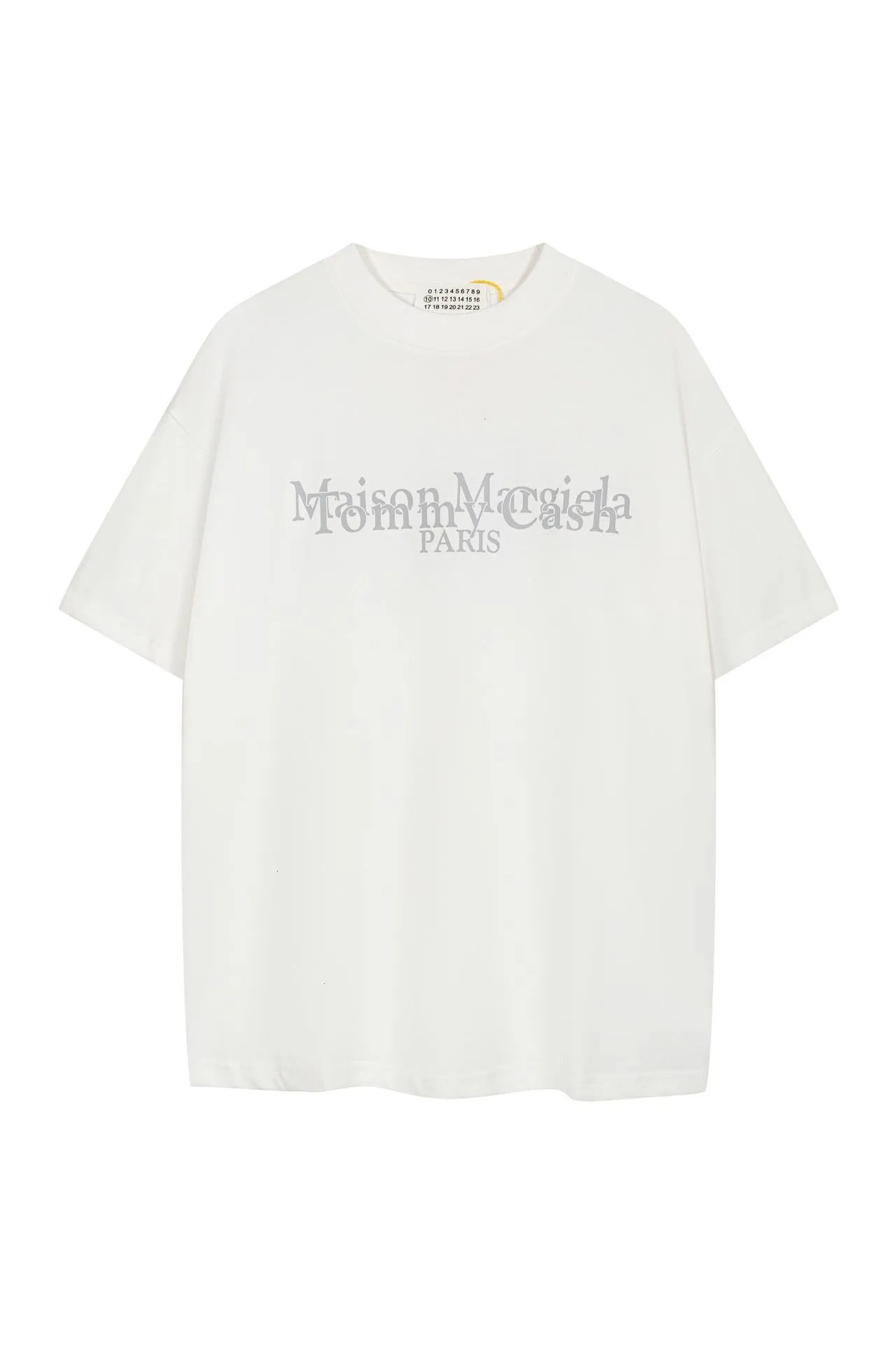MM6 Maison Margiela Number 6 Graphic T-Shirt Black - 12