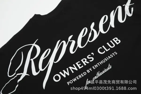 Represent Cherub Logo Black T-Shirt - 17