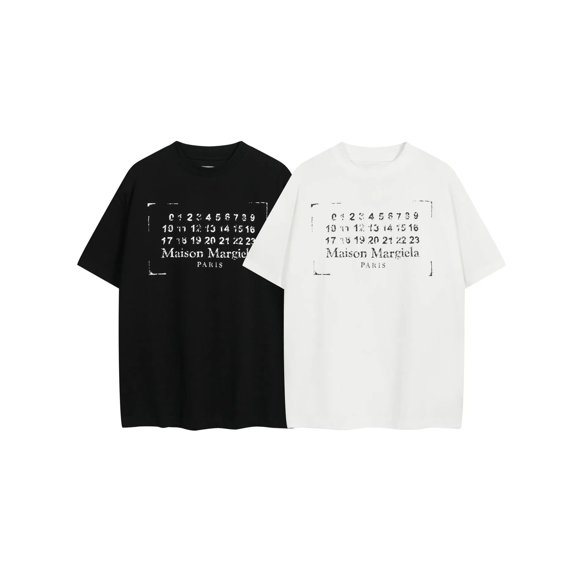 MM6 Maison Margiela Number 6 Graphic T-Shirt Black - 3