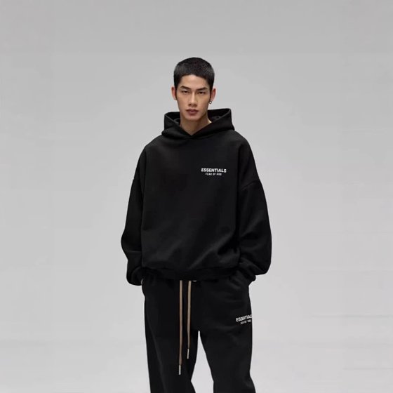 Essentials High Street 24 Letter Hoodie Men's and Women's Trendy Brand Loose Hoodie