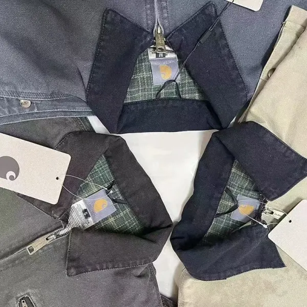 Carhartt Work In Progress Carhartt WIP Detroit Jacket Black Denim Jacket - 15