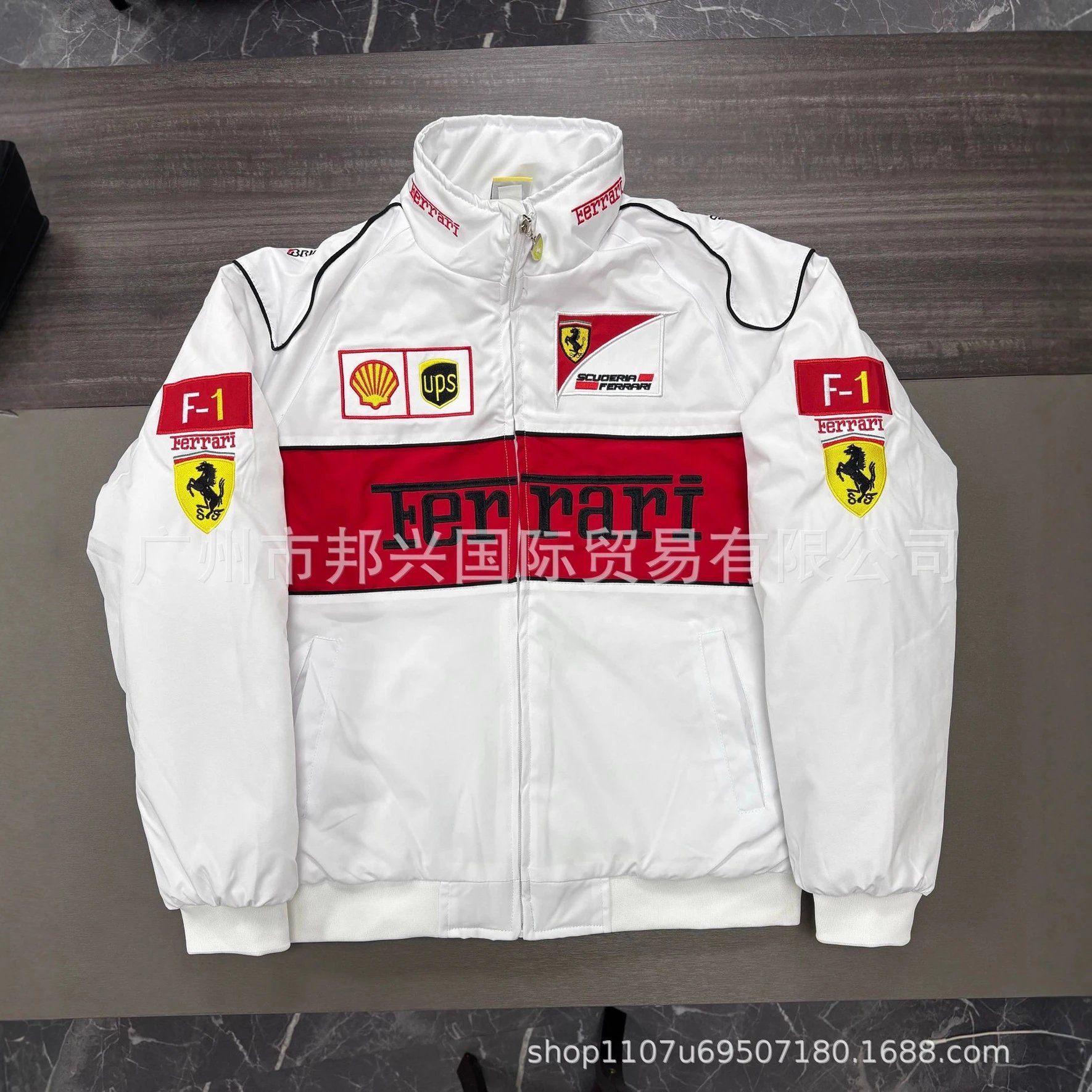 Ferrari Scuderia F1 Racing Jacket Red Outerwear - 9