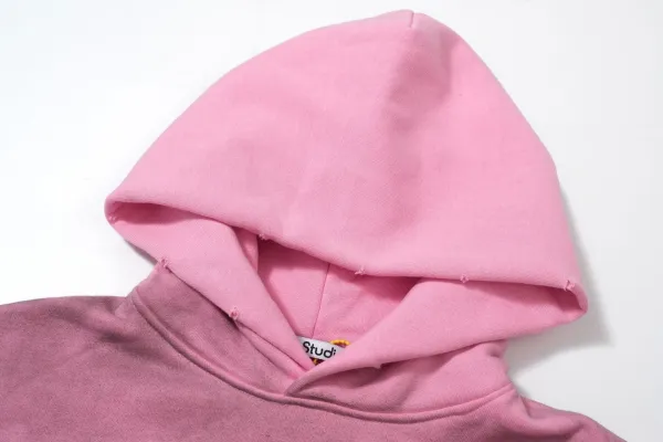 Acne Studios Stockholm 1996 Pink Cropped Hoodie - 31