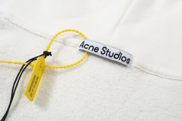 Acne Studios Stockholm 1996 Pink Cropped Hoodie - 45