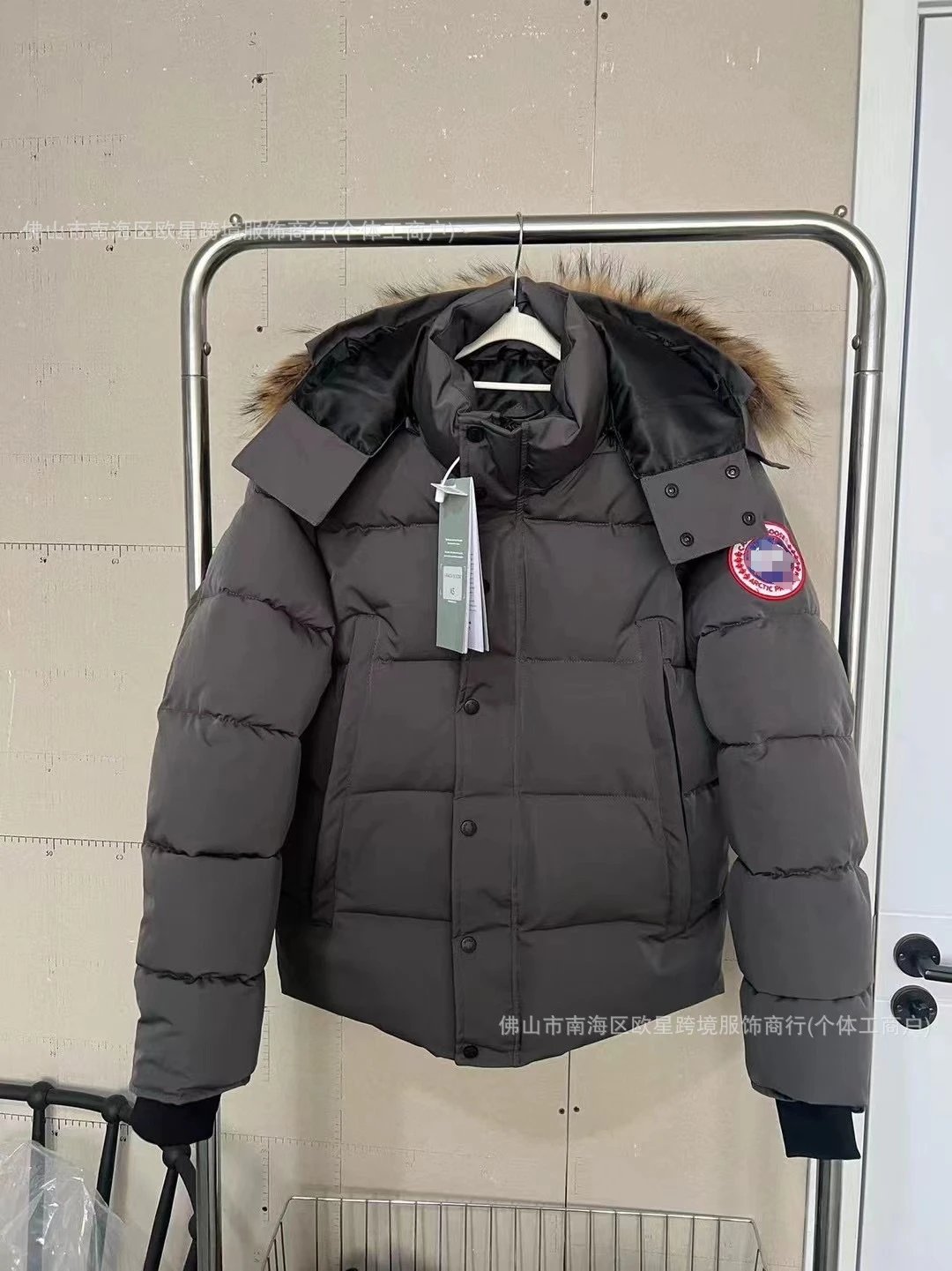 Canada Goose Expedition Parka Navy Down Jacket - 5