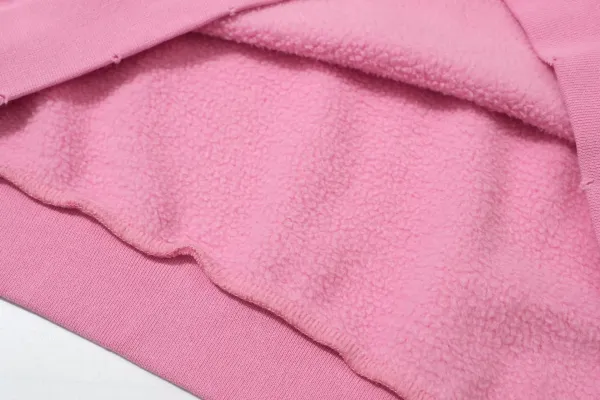 Acne Studios Stockholm 1996 Pink Cropped Hoodie - 33