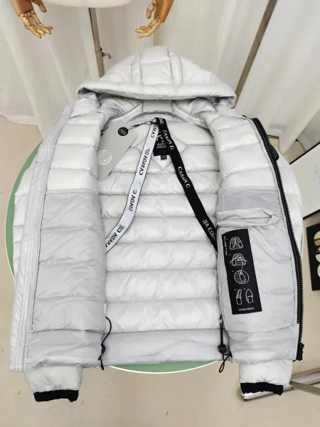 Canada Goose Langford Down Jacket Light Gray - 6
