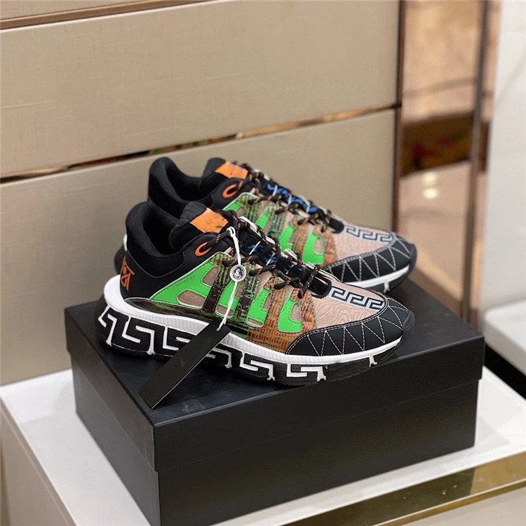 Versace Chain Reaction Sneakers Multicolor Chunky Sneakers - 7