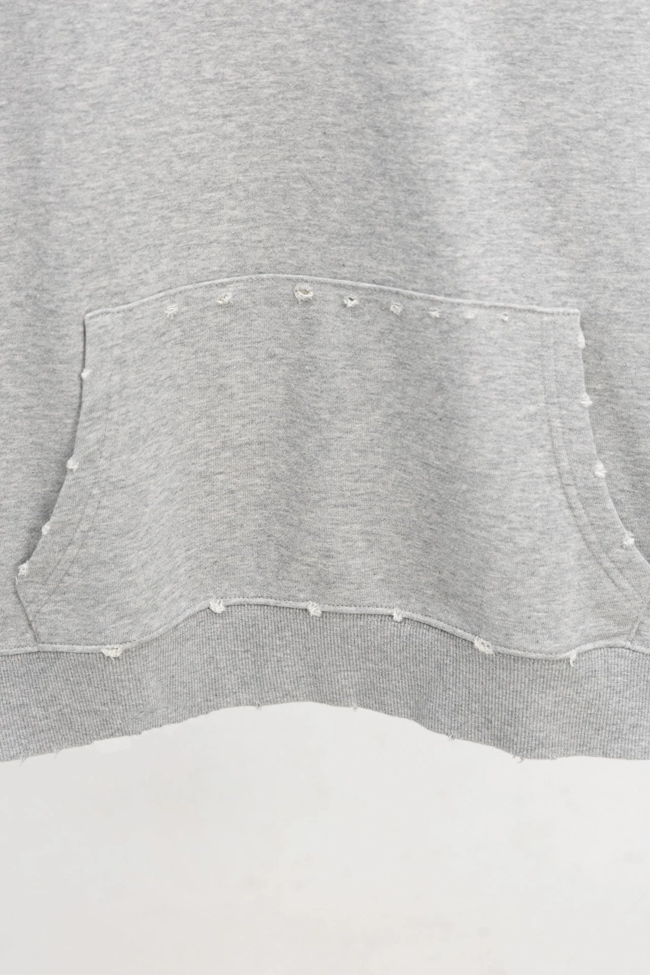Dior Gray Distressed Hoodie - 15