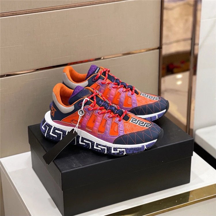 Versace Chain Reaction Sneakers Multicolor Chunky Sneakers - 5