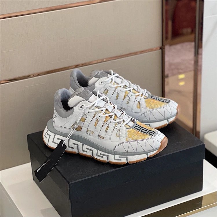 Versace Chain Reaction Sneakers Multicolor Chunky Sneakers - 12