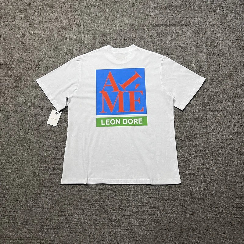 Aimé Leon Dore Basketball Graphic T-Shirt Beige - 79