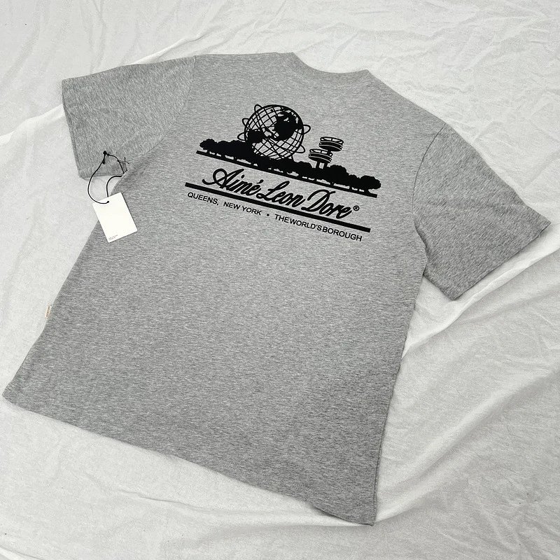 Aimé Leon Dore Basketball Graphic T-Shirt Beige - 10