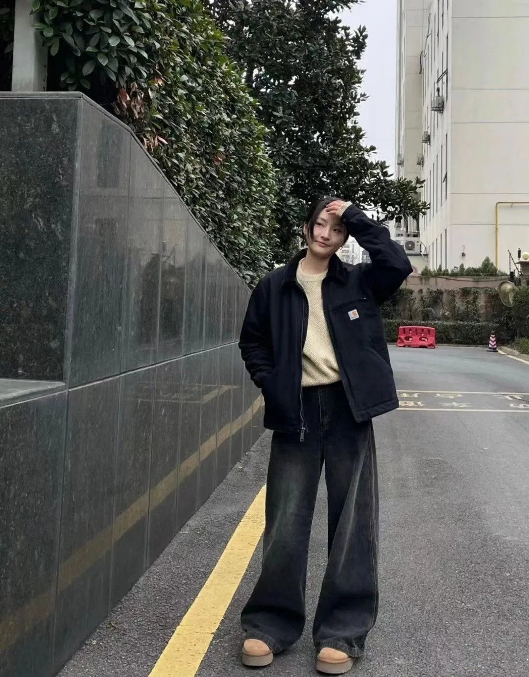 Carhartt Work In Progress Carhartt WIP Chore Jacket Black Quilted Lining Jacket Outerwear.jacket - 3