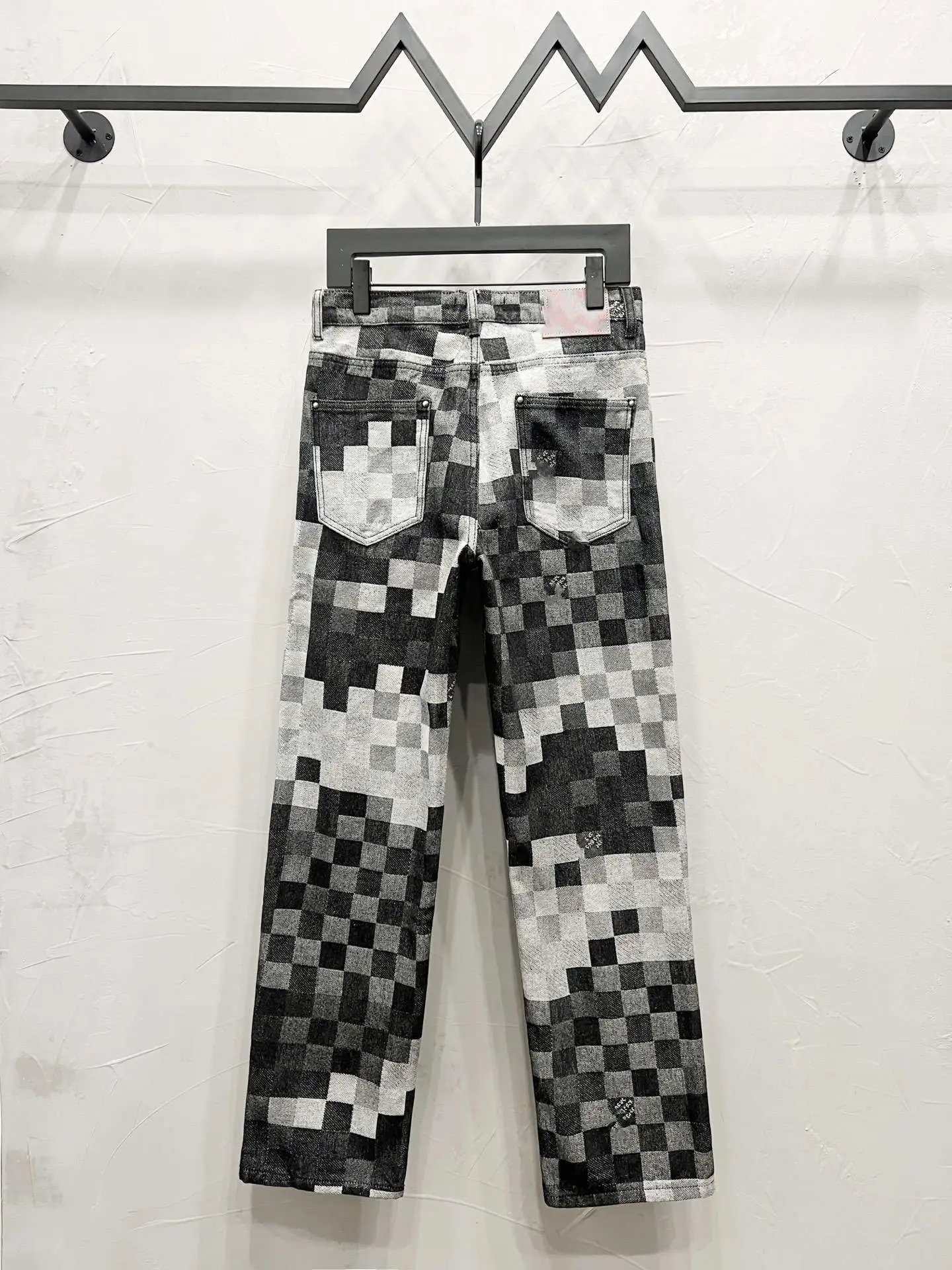Louis Vuitton Monogram Patchwork Denim Jeans Light Blue - 43