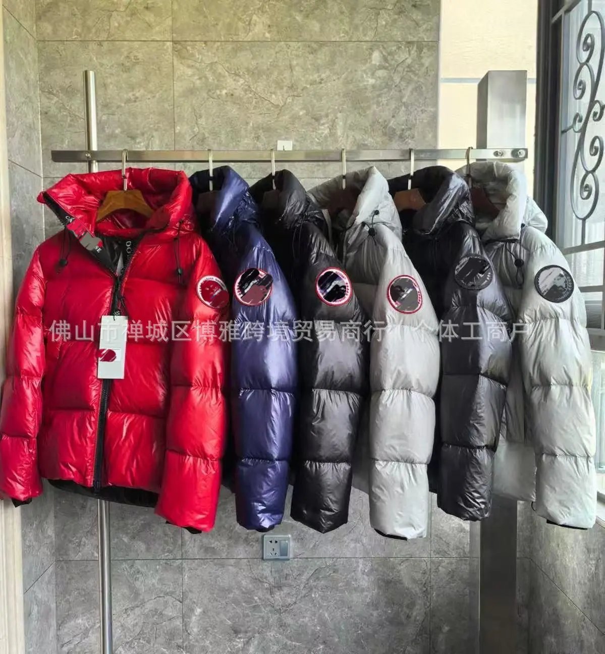 Canada Goose Expedition Parka Silver Metallic Down Jacket - 3