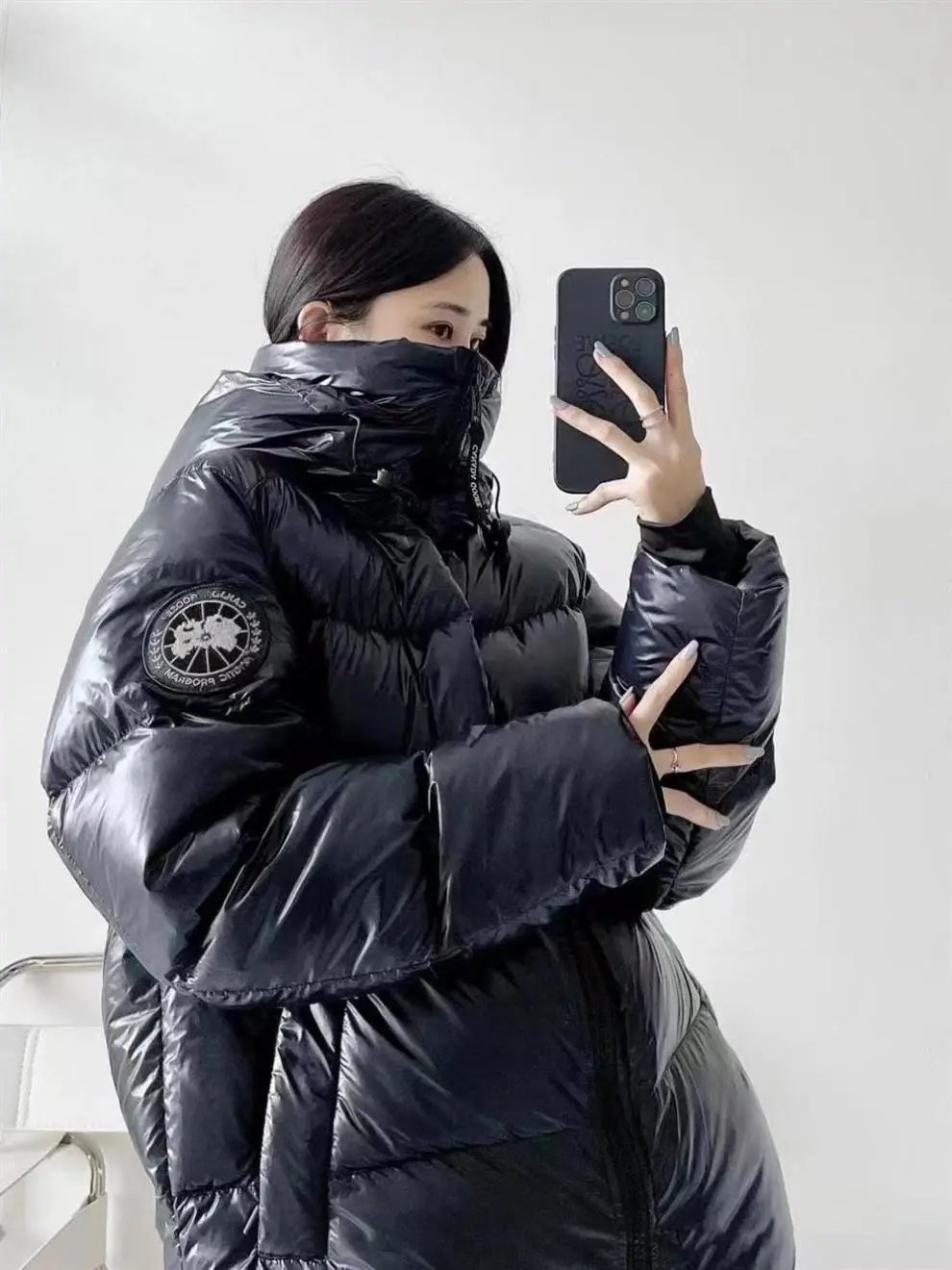 Moncler Genius Down Jacket Silver Metallic - 10
