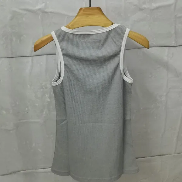 Design Mesh Vest Top Black - 9