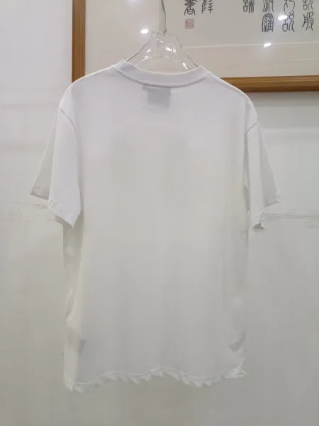 Design Plain White Crew Neck T-Shirt - 1