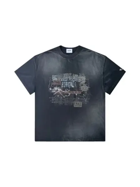Design ZERO29 Blow Me A Kiss Graphic T-Shirt Charcoal Gray Tops.t Shirts - 10