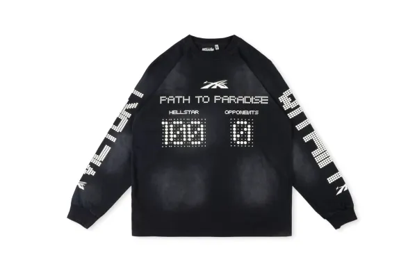 Hellstar Path to Paradise Long Sleeve Tee Black T-Shirts - 1