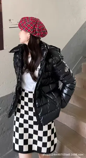Moncler Maya Down Jacket Black - 4