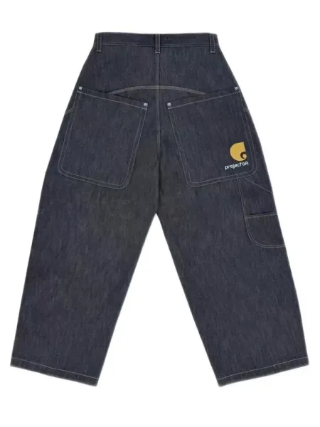 Carhartt Work In Progress x Project GR Dark Wash Baggy Jeans - 4