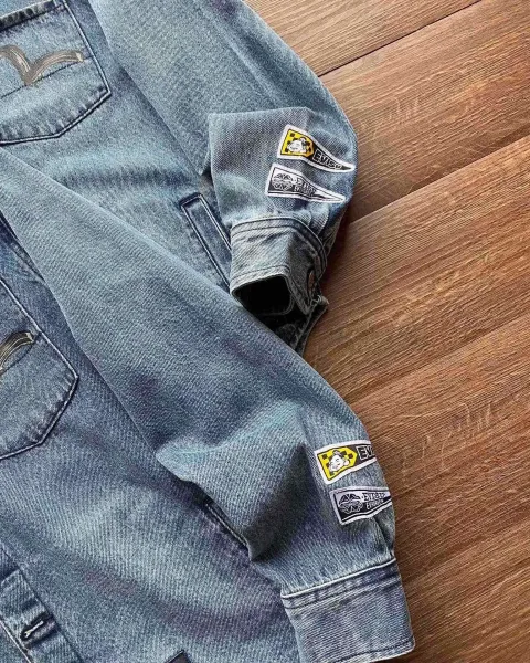 Denim Tears x McDonald's M Logo Denim Jacket Blue - 9