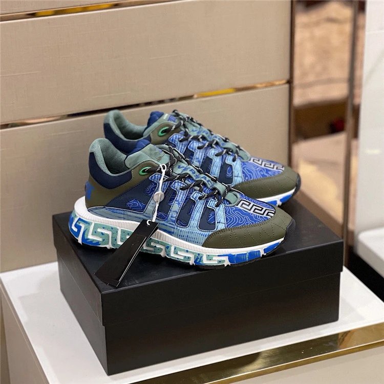 Versace Chain Reaction Sneakers Multicolor Chunky Sneakers - 6