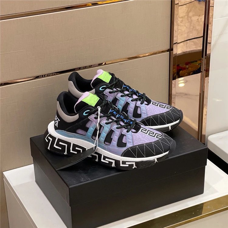 Versace Chain Reaction Sneakers Multicolor Chunky Sneakers - 14